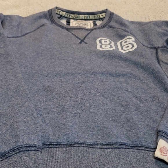 PINK Victoria's Secret Tops - Pink Victoria Secret pull over sweat shirt